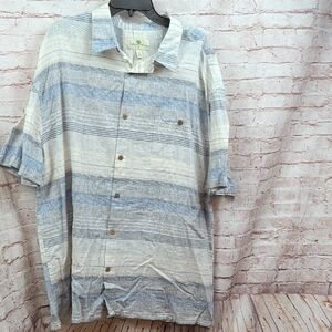 Island Shore Button Down Shirt XXL Nwt